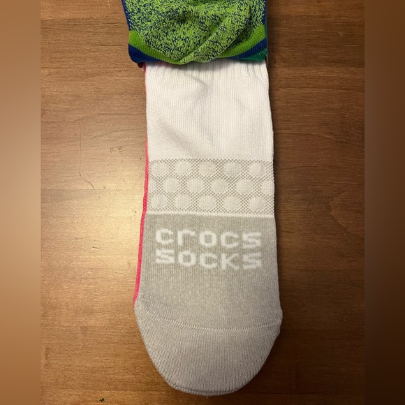 Crocs Socks Adults Size L Crew - 3 Pack *BRAND NEW* UNISEX lovely Christmas 🎁 - Picture 4 of 5